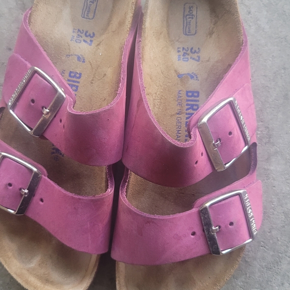 Birkenstock Pink Sandals - Picture 1 of 9